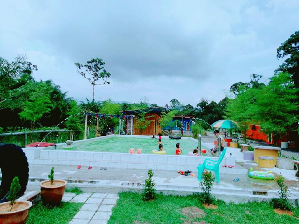 5 Stone Cabin Chalet Taiping Exterior photo